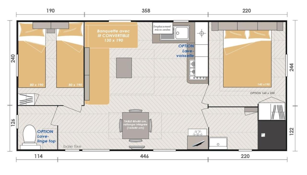 Mobil-Home Dan Dom Saint-Hilaire-de-Riez Exterior photo